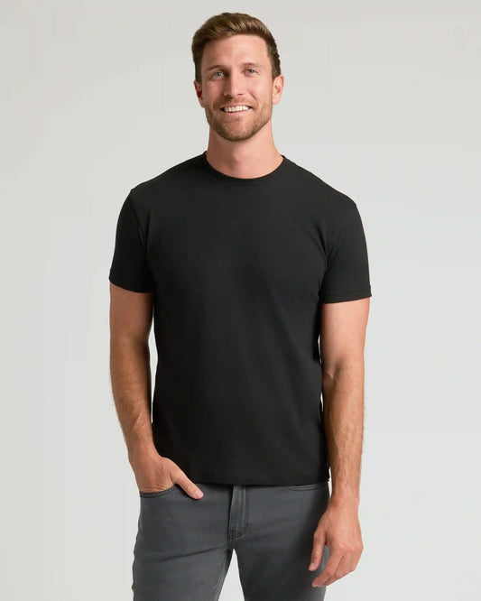All Black Classic Crews 10-Pack